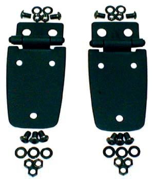 Jeep Wrangler Hood Hinge - Rugged Ridge - OE Style - Black - `97-`06